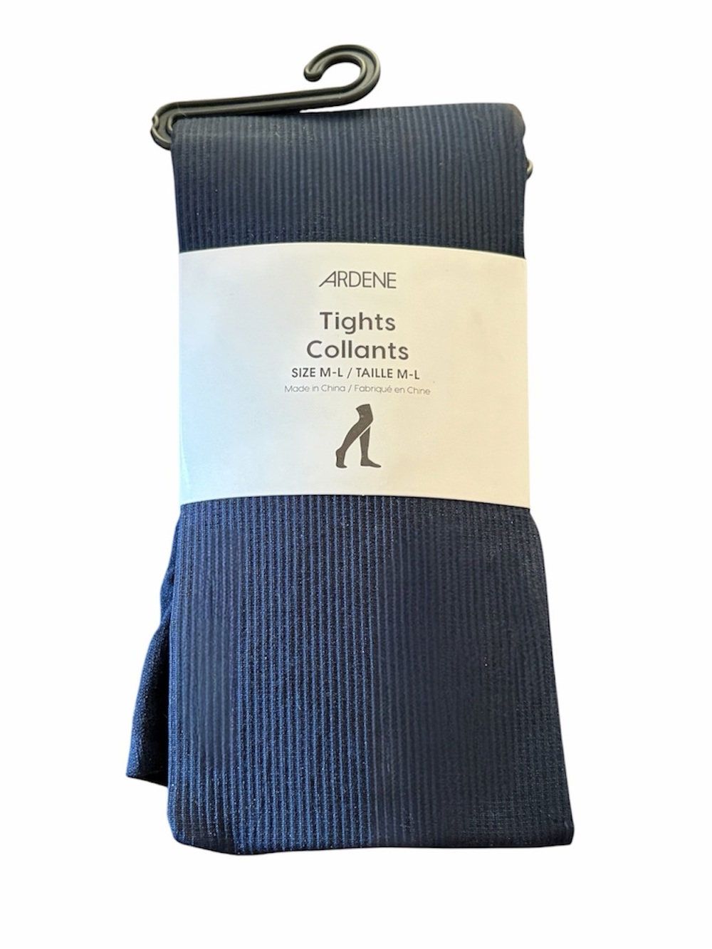 5/25$ ✨ Ardene Navy Ribbed Tights 💙